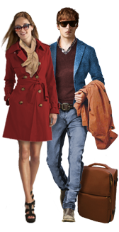 man & woman